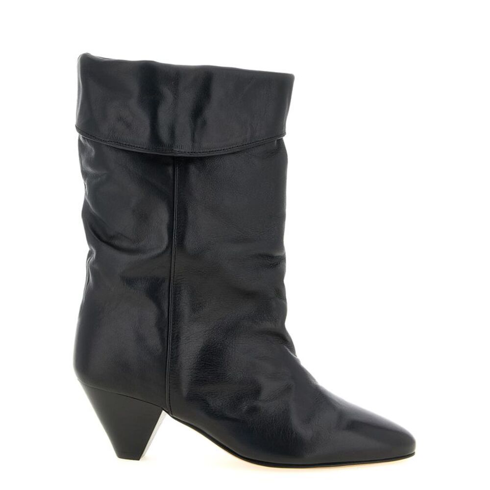 Isabel Marant Black Cowhide Ankle Women's Boots